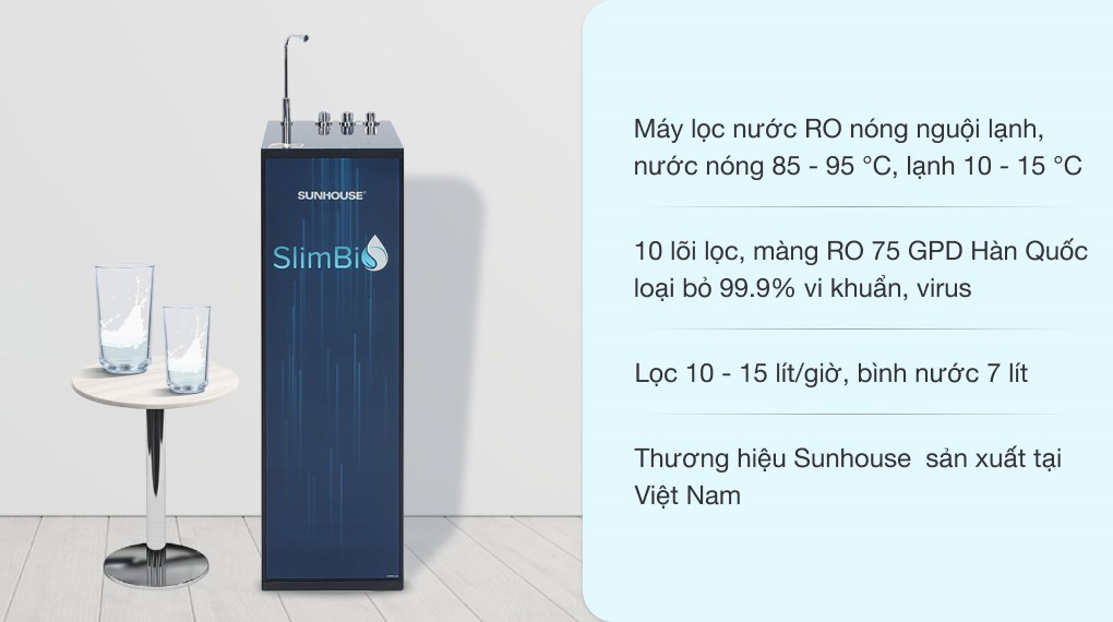 Máy lọc nước Sunhouse SHA-76213CK